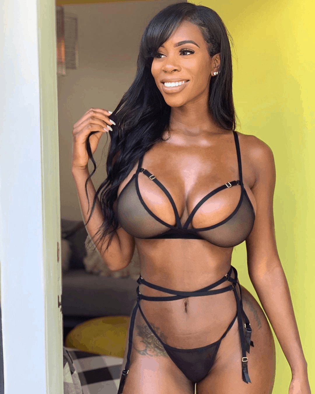 Miss Lexi Hart in sexy outfits