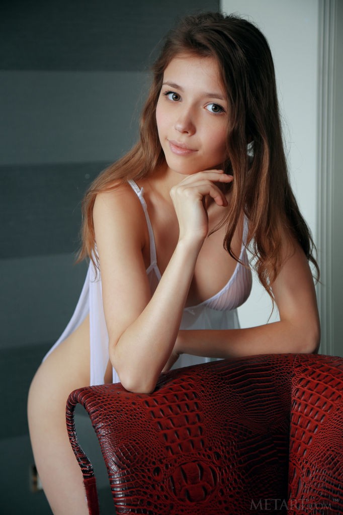 Mila Azul - Her smile will distract you from her gorgeous teen tits