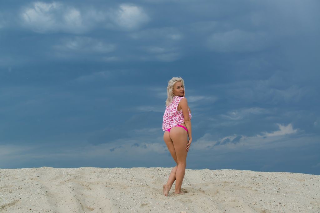 Isabella D - Blonde barely legal teen babe has a perfect set of tits