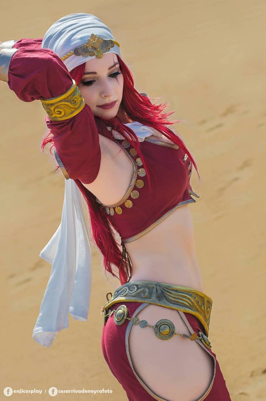 Enji Night is a pro when it comes to cosplay