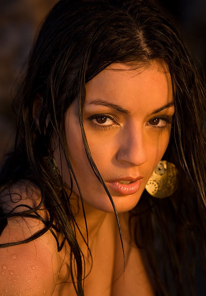 Jo Garcia naked at sunset