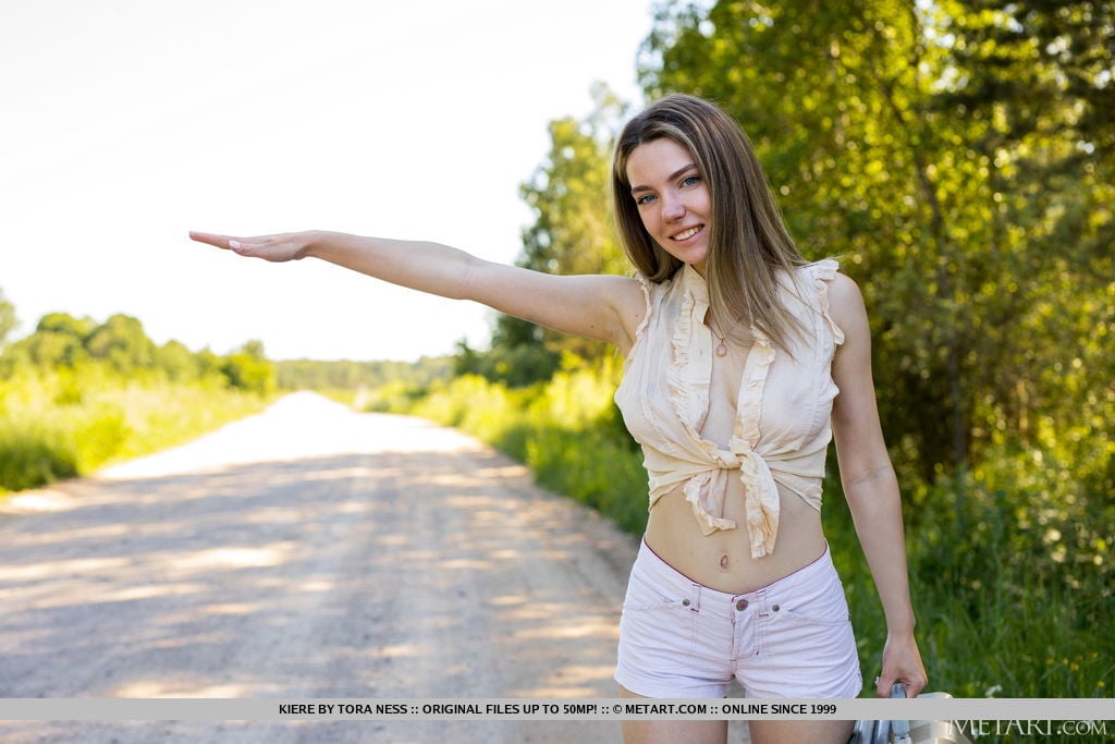 MetArt presents Kiere - Hitchin' A Ride