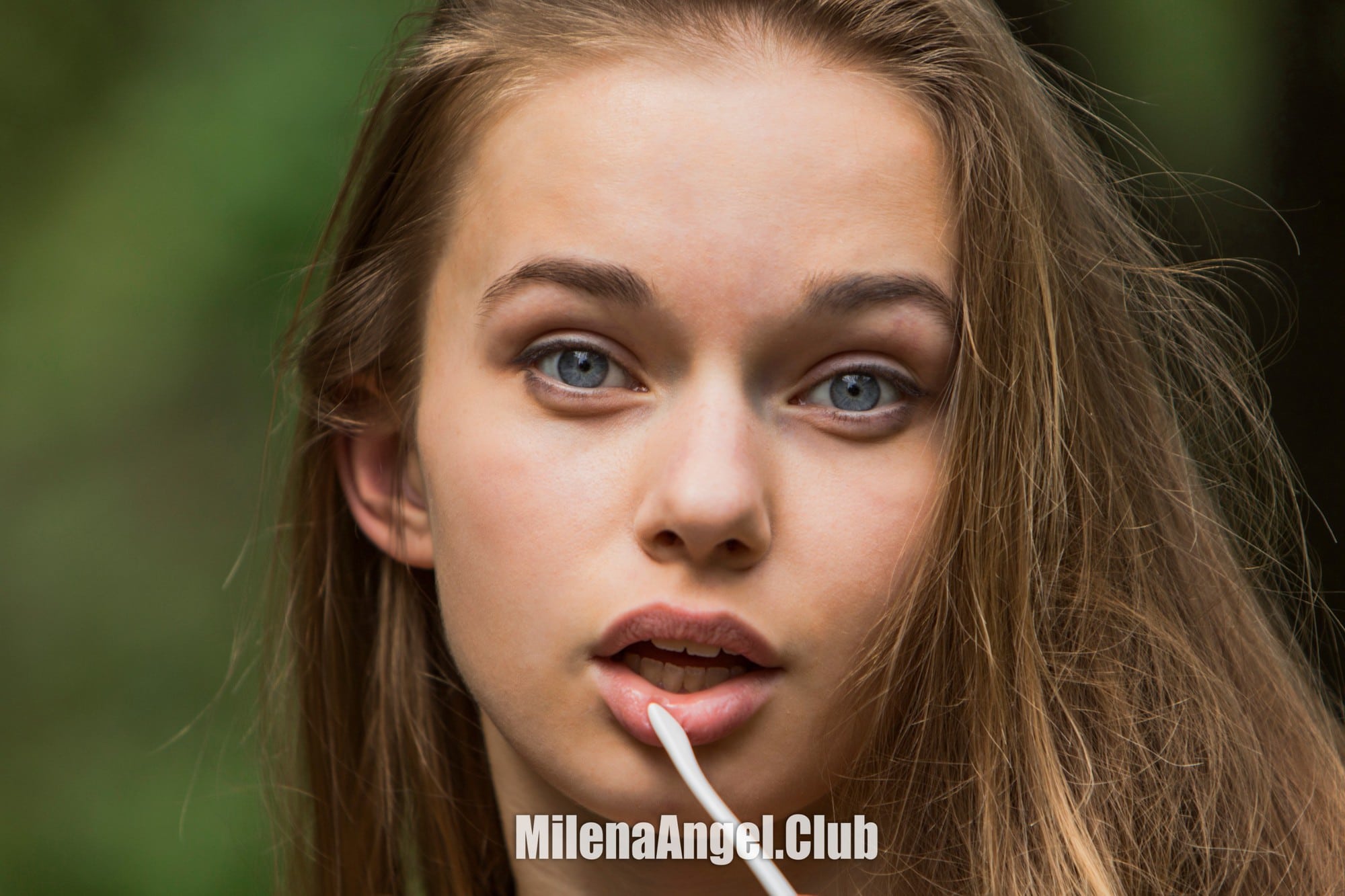 Barely legal Milena D is pretty in pink