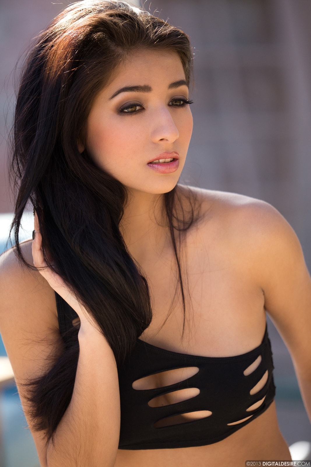 Megan Salinas is hot to the touch